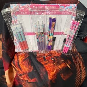 Simply Southern Pink and Purple Patterned Pencils